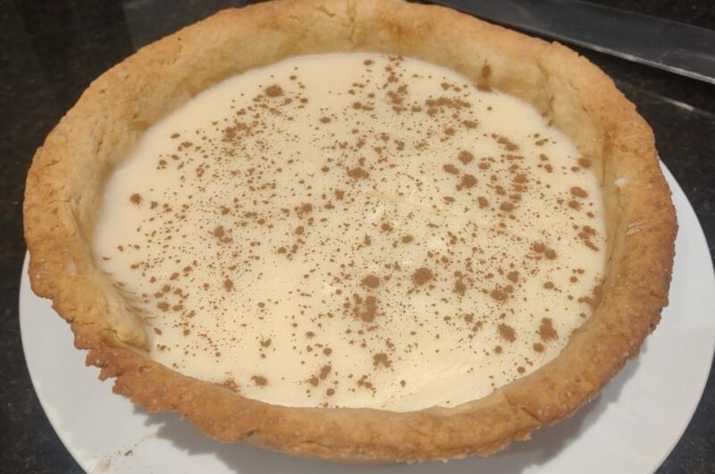 South African Milk Tart (Melktert)